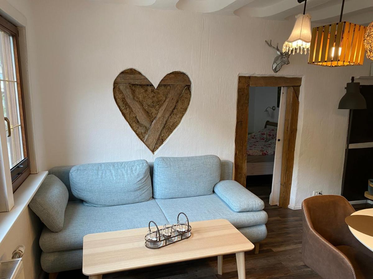 Schoene Ferienwohnung Burgruine Fachwerkhaus Bacharach Zewnętrze zdjęcie