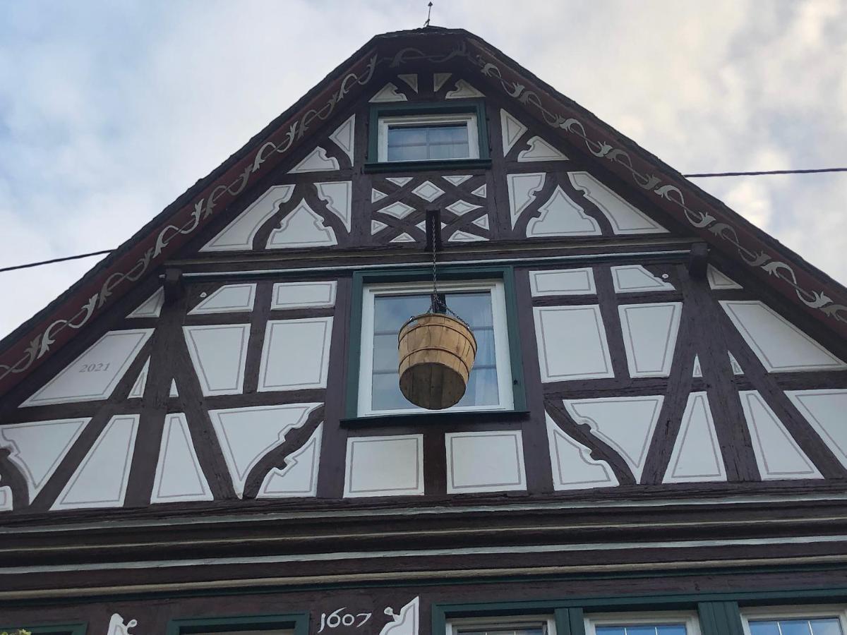 Schoene Ferienwohnung Burgruine Fachwerkhaus Bacharach Zewnętrze zdjęcie